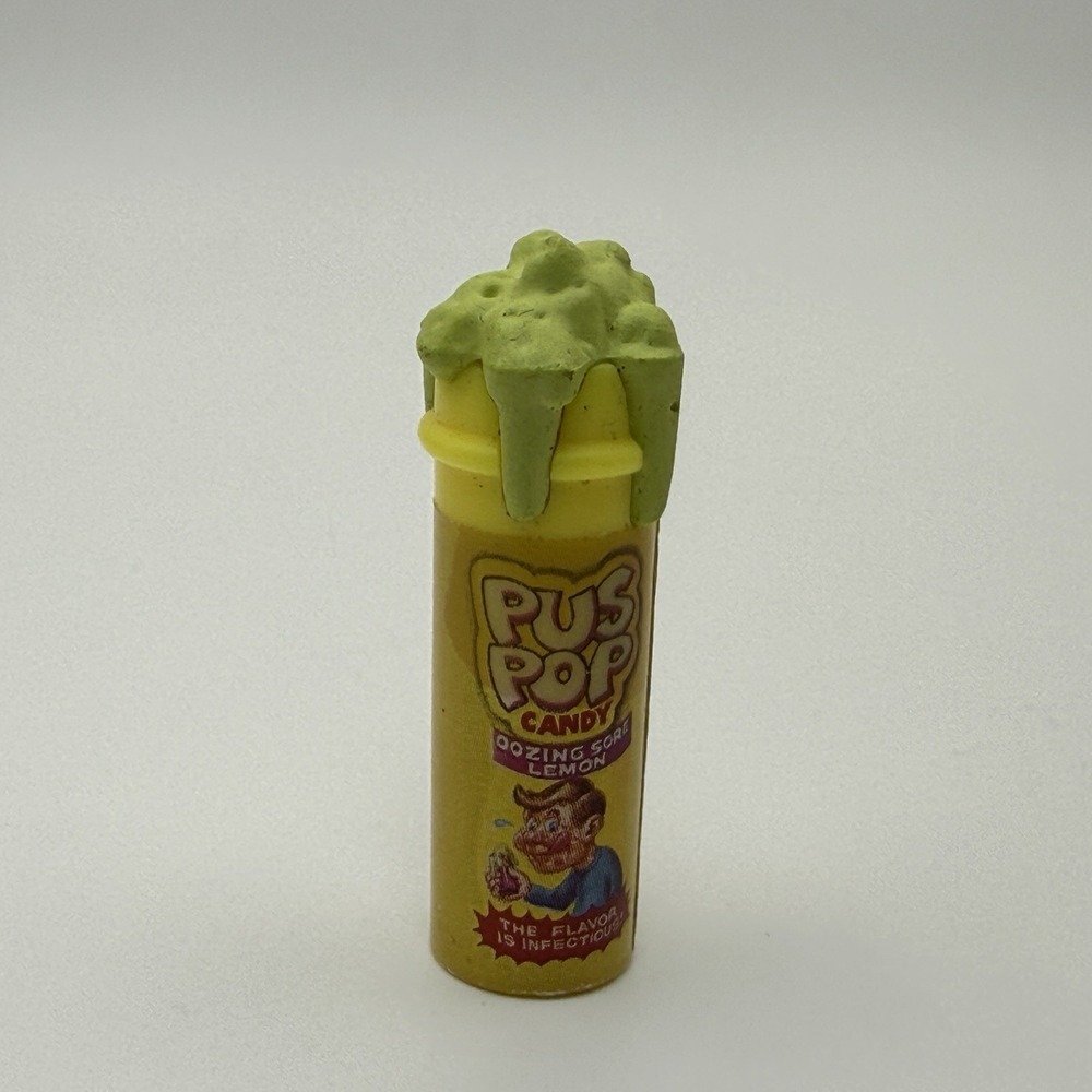 Worlds Smallest Wacky Packages Minis 3D Series 2 Pus Pop Figure